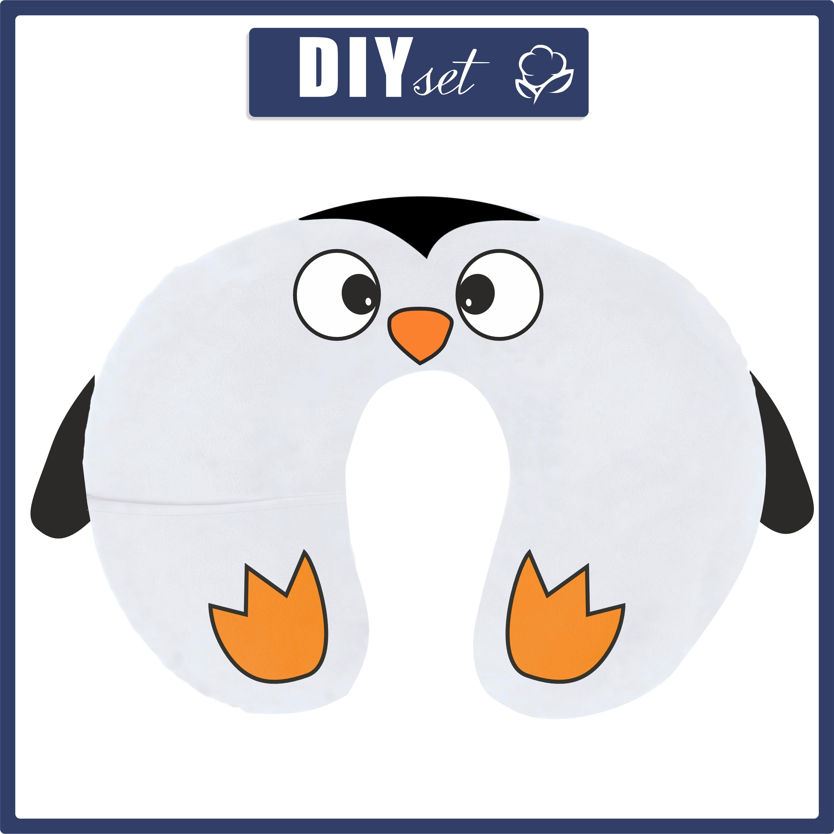 NECK PILLOW - PENGUIN OLAF - sewing set
