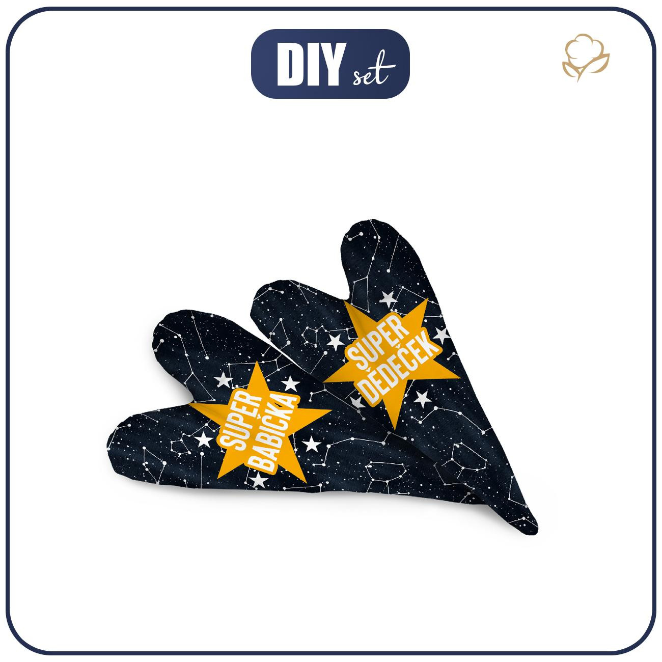 DECORATIVE HEARTS - CONSTELLATIONS CZ