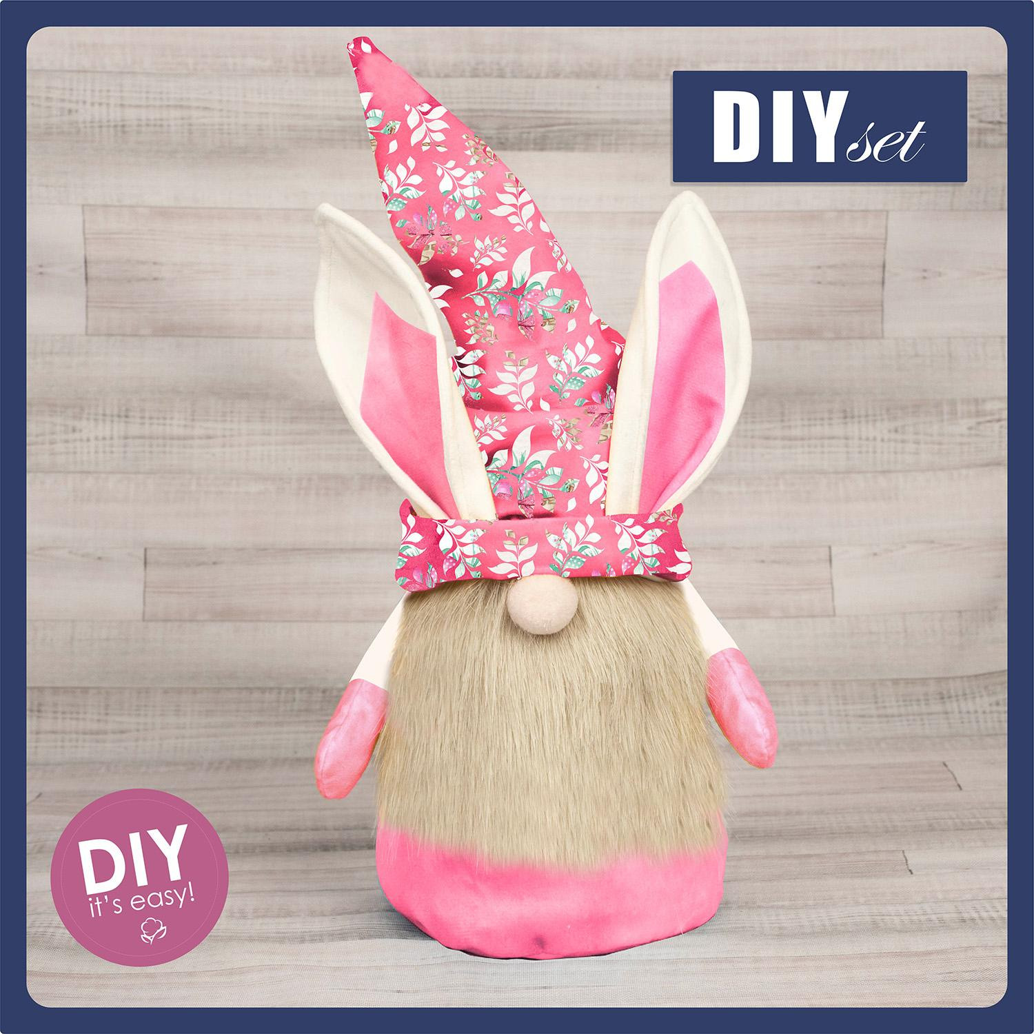 BUNNY EAR GNOME - CROCUS - DIY IT'S EASY