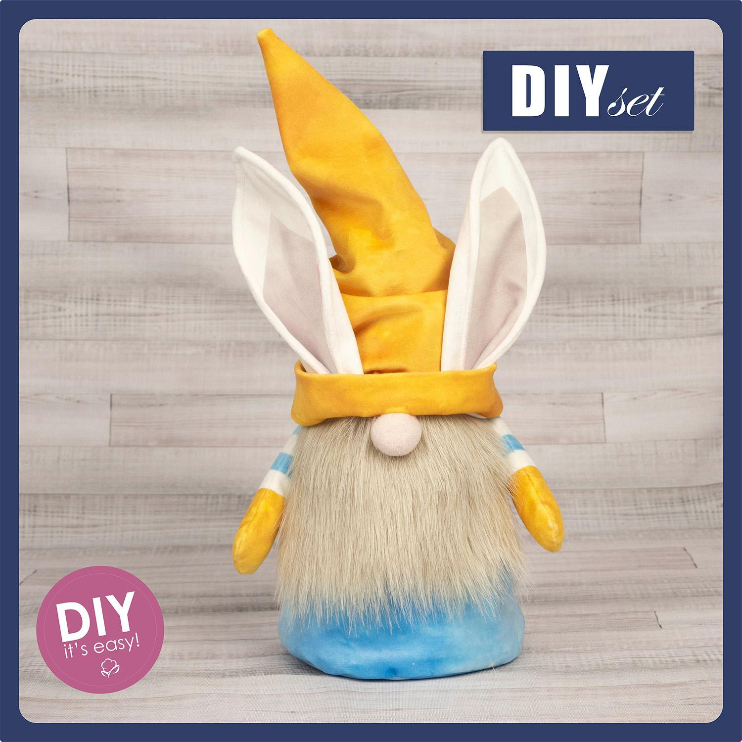 BUNNY EAR GNOME - DAFFODIL - DIY IT'S EASY