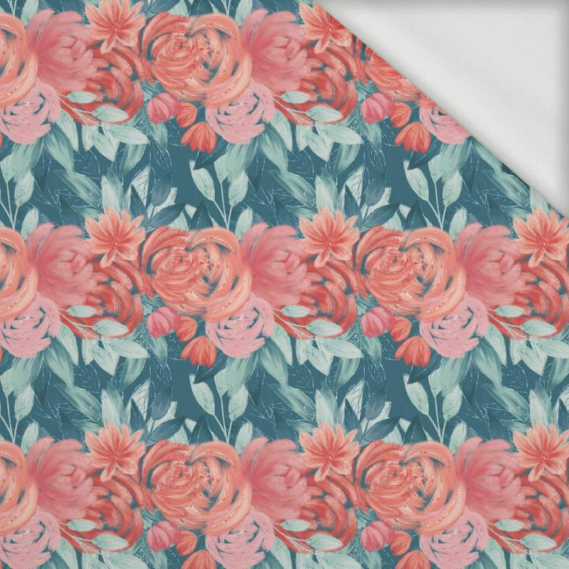 ROSES AND PEONIES pat. 5 - looped knit fabric
