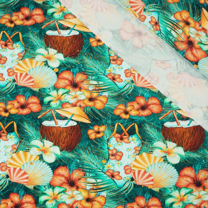 COCONUTS AND SHELLS / swimsuits - single jersey 