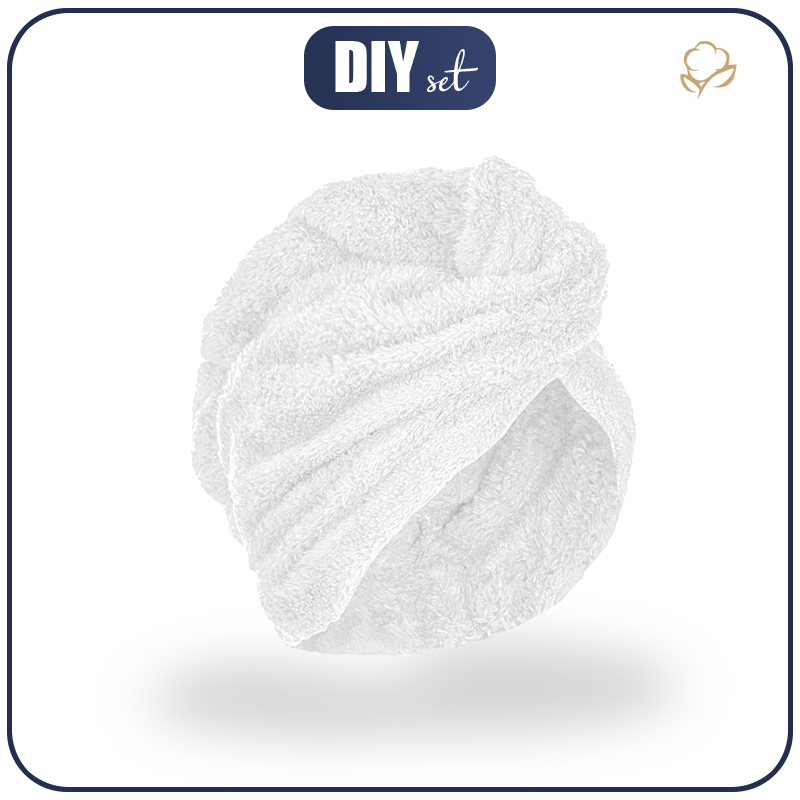 HAIR TURBAN - WHITE