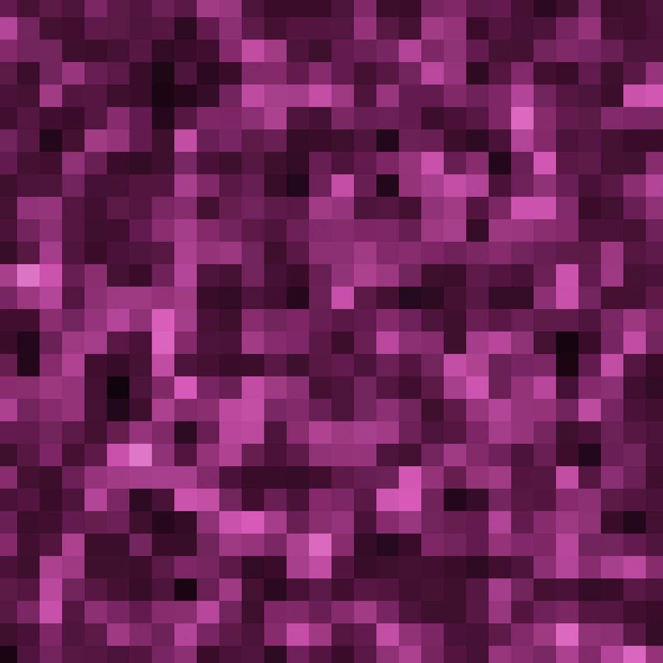 PIXELS pat. 2 / purple 