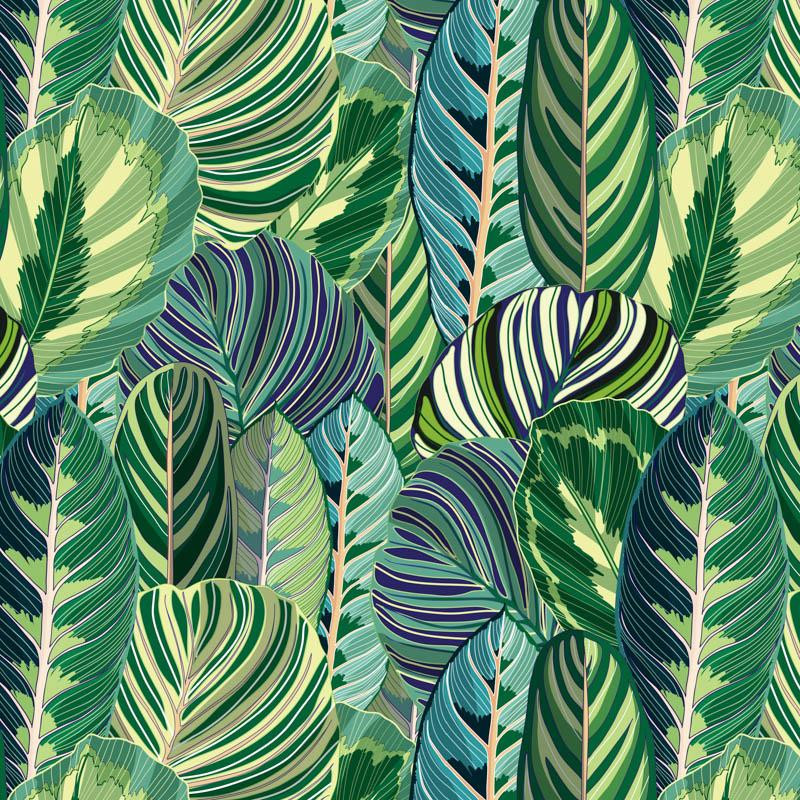GREEN JUNGLE pat. 1 (VINTAGE/EMERALD)