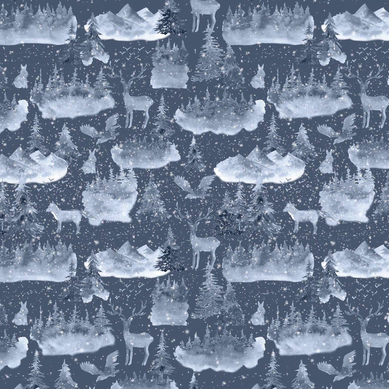 ANIMALS IN THE FOREST PAT. 2 (PAINTED FOREST)