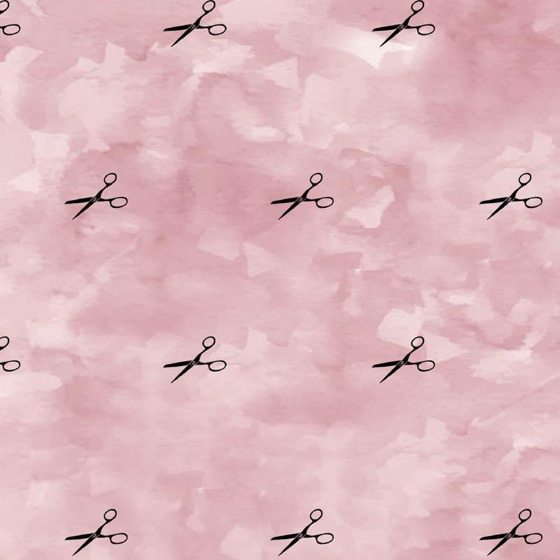 SCISSORS (minimal) / CAMOUFLAGE pat. 2 (rose quartz)