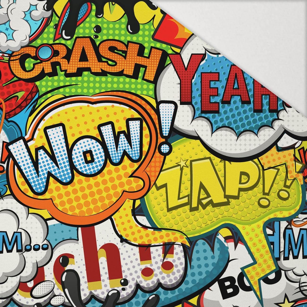 COMIC BOOK - Hydrophobic brushed knit COMIC BOOK - Hydrophobic brushed knit