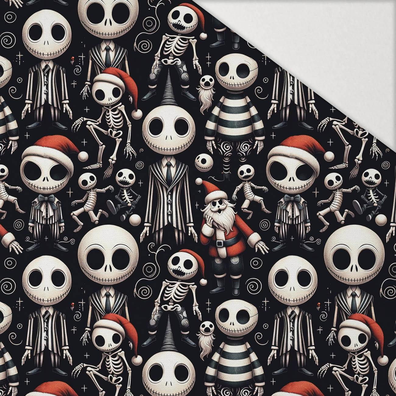 SKELETONS AND SANTAS - Hydrophobic brushed knit SKELETONS AND SANTAS - Hydrophobic brushed knit