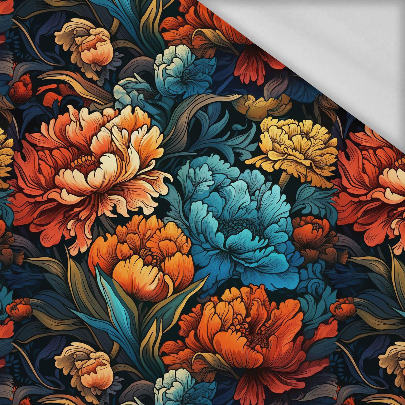 VINTAGE CHINESE FLOWERS PAT. 1 - Thermo lycra