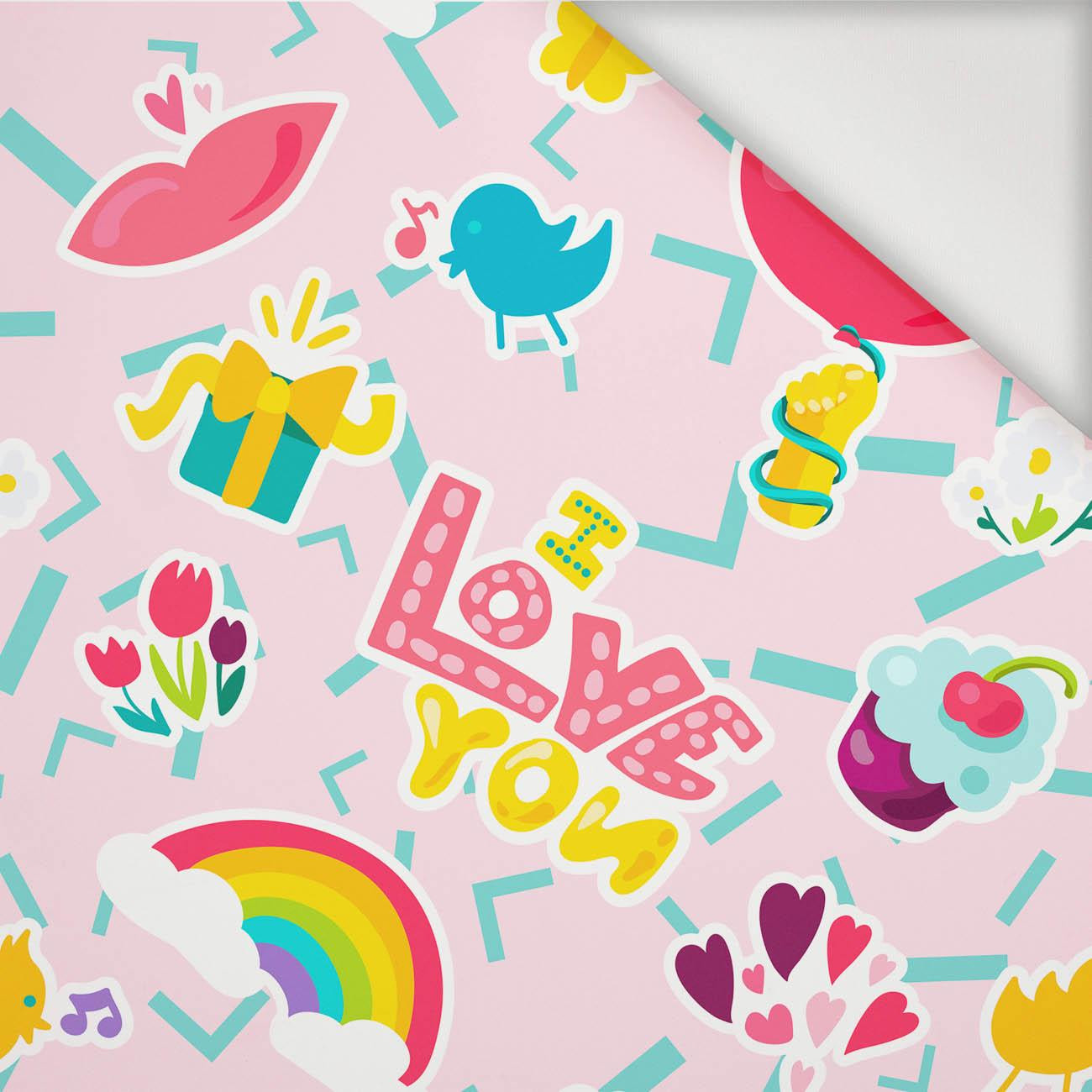 COLORFUL STICKERS PAT. 5 - Nylon fabric PUMI