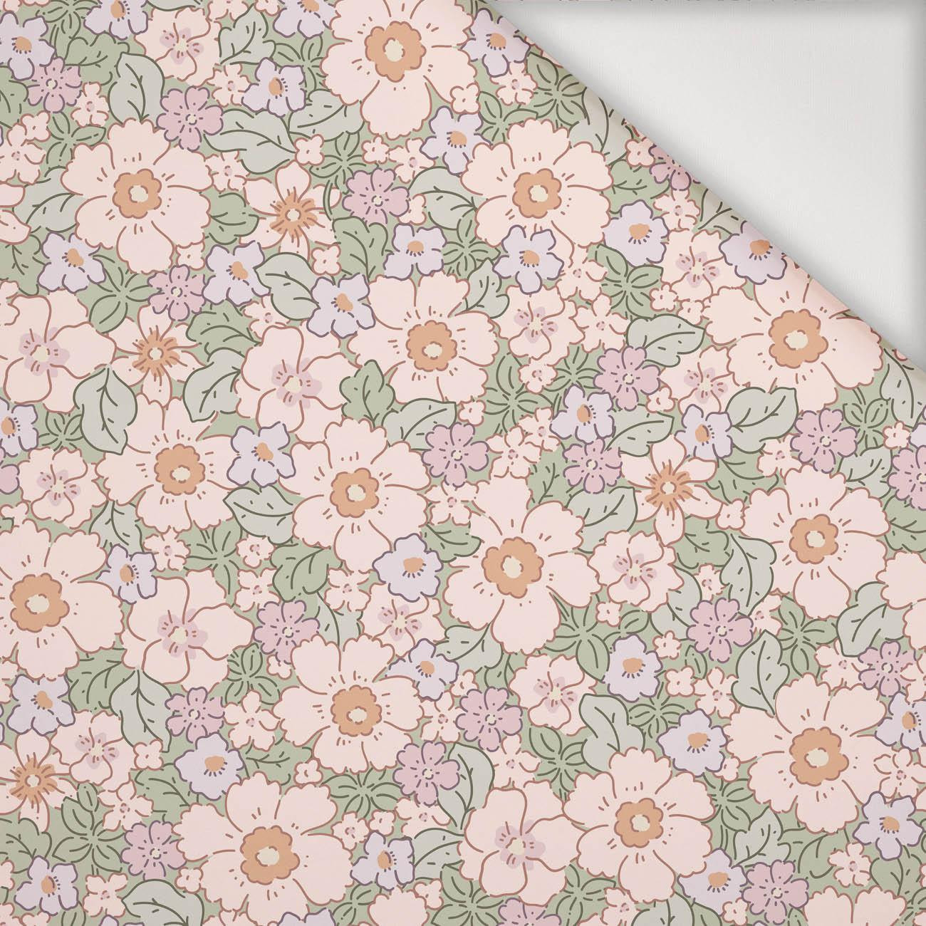 PASTEL FLOWERS PAT 2 - Nylon fabric PUMI