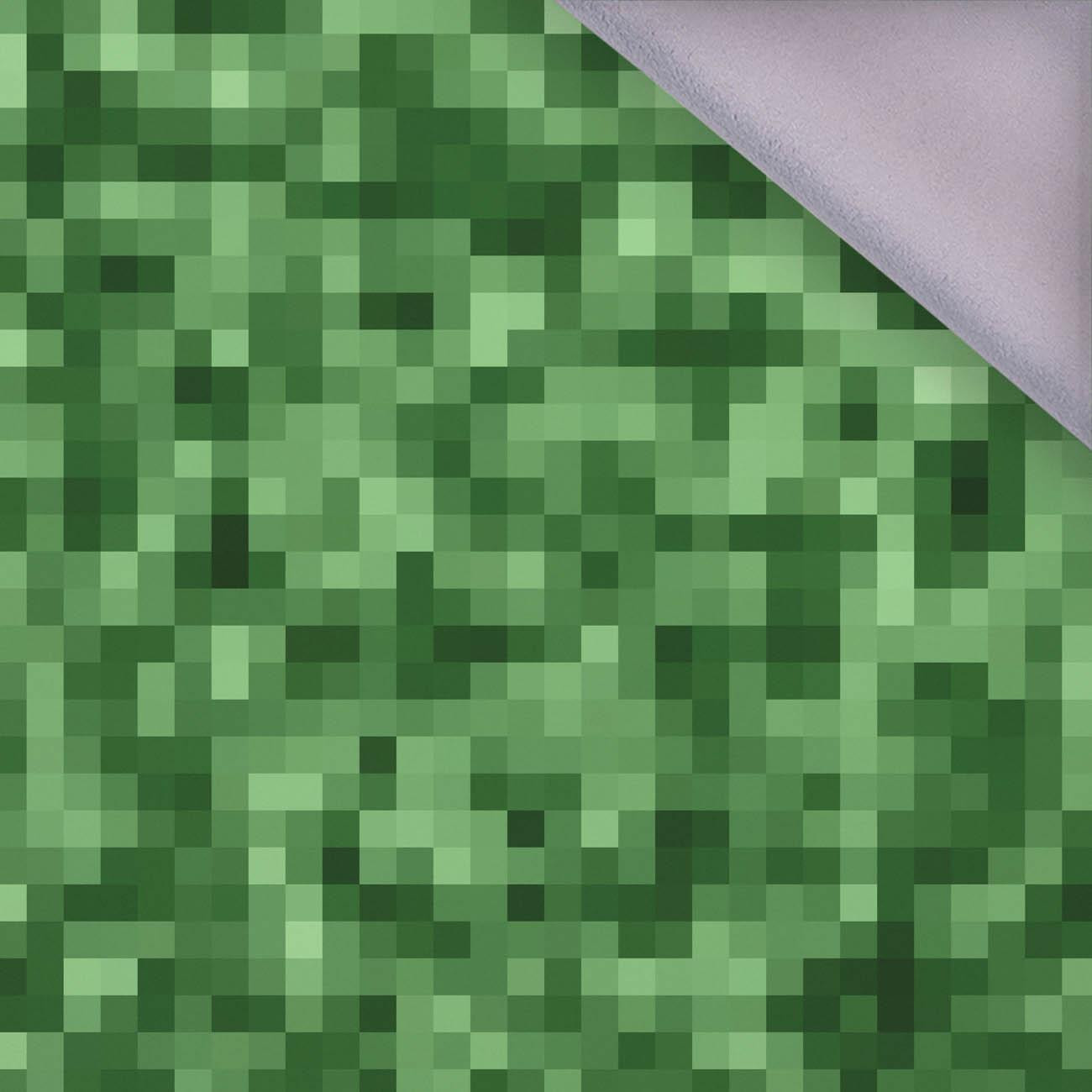 PIXELS pat. 2 / olive - softshell