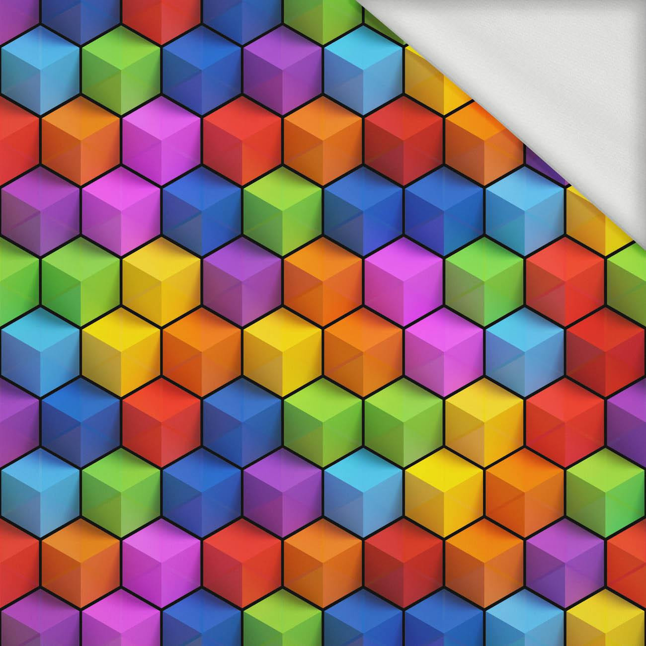 CUBE  - looped knit fabric