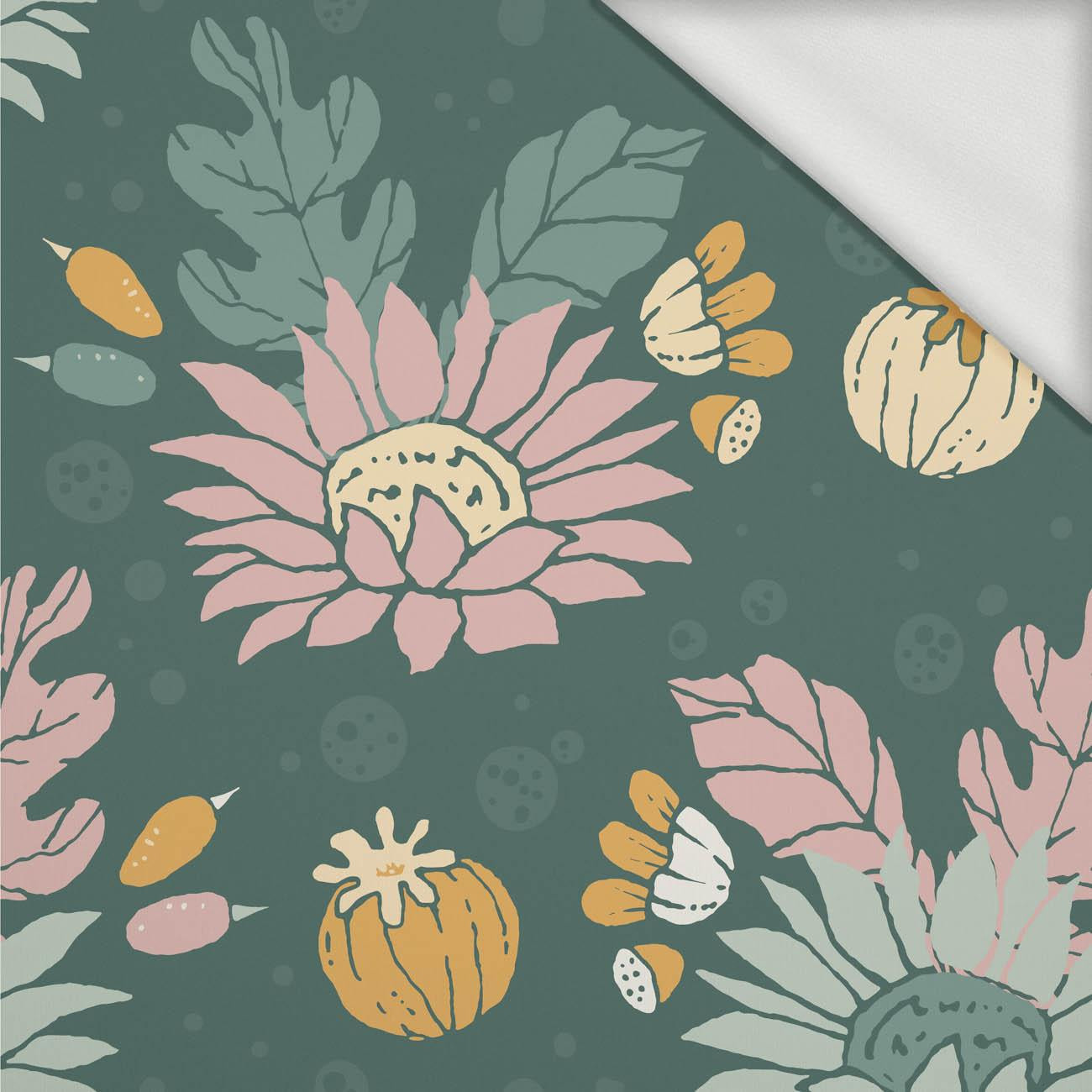 AUTUMN GARDEN pat. 2 - looped knit fabric