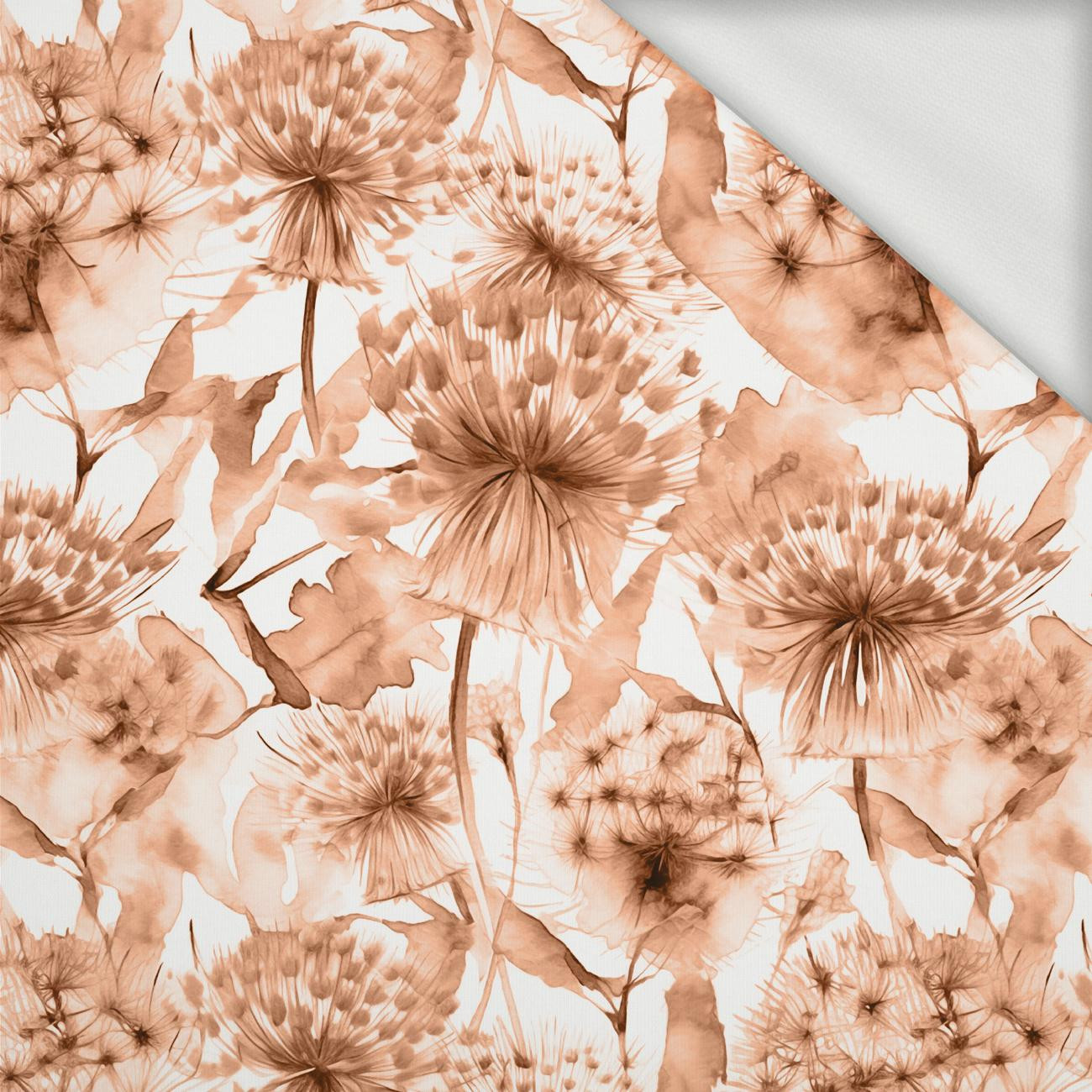 DANDELION PAT. 4 / peach fuzz - looped knit fabric