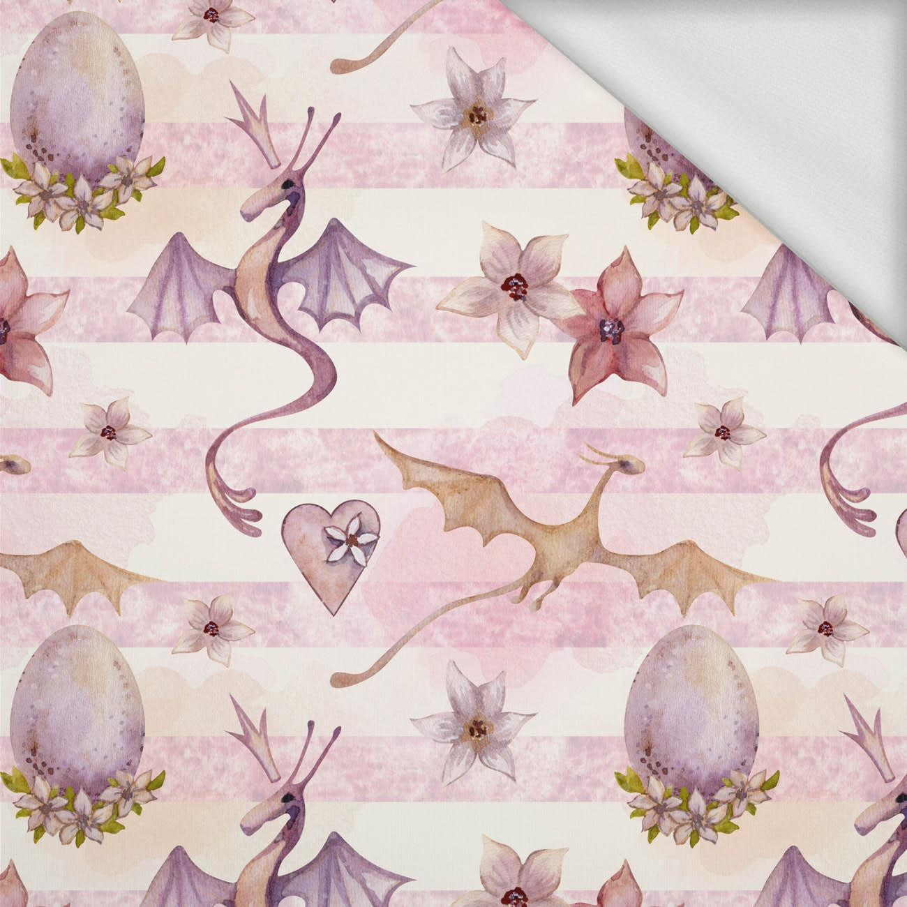 DRAGON MIX PAT. 1 - looped knit fabric