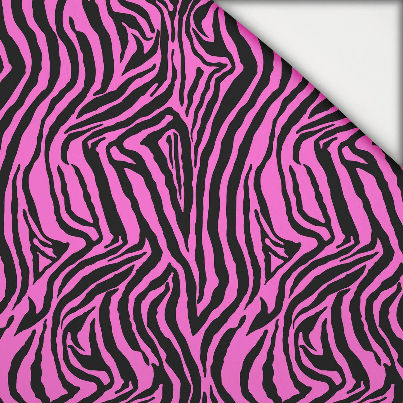 NEON ZEBRA PAT.1  - light brushed knitwear