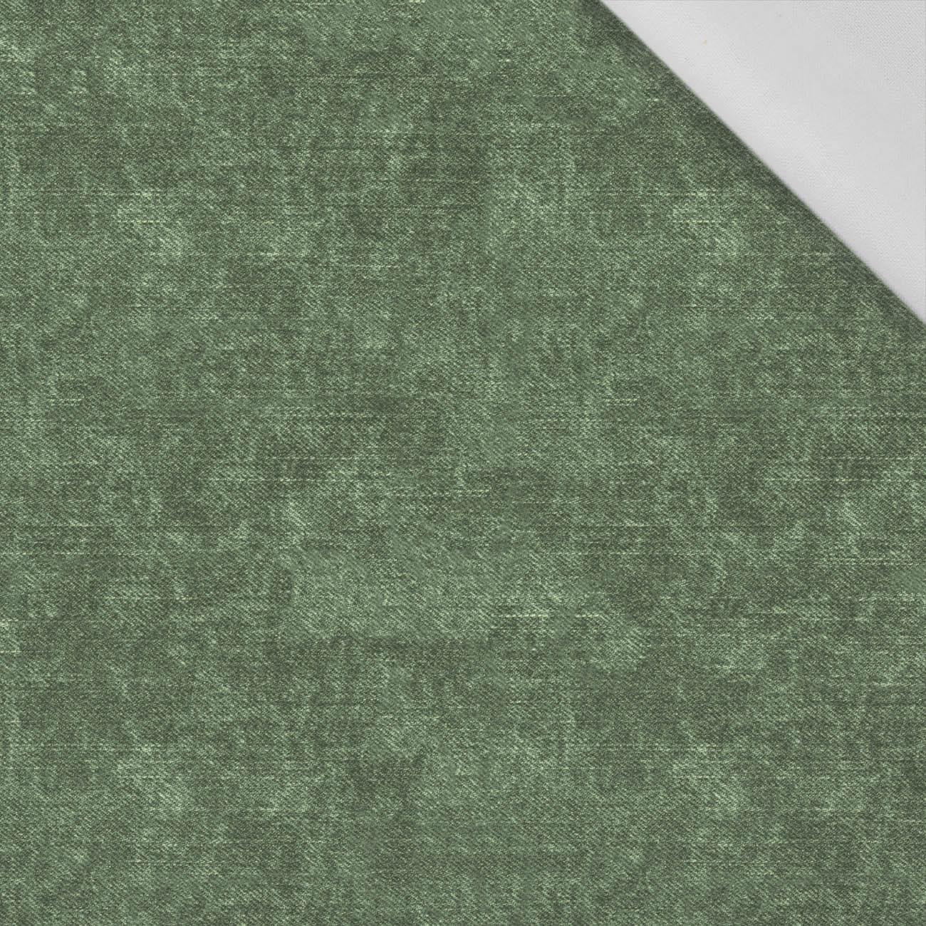 ACID WASH / KHAKI - Cotton woven fabric
