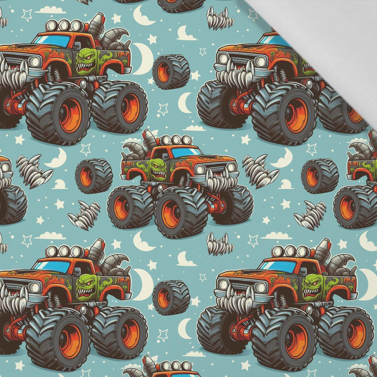 MONSTER TRUCK PAT. 1 - Cotton woven fabric