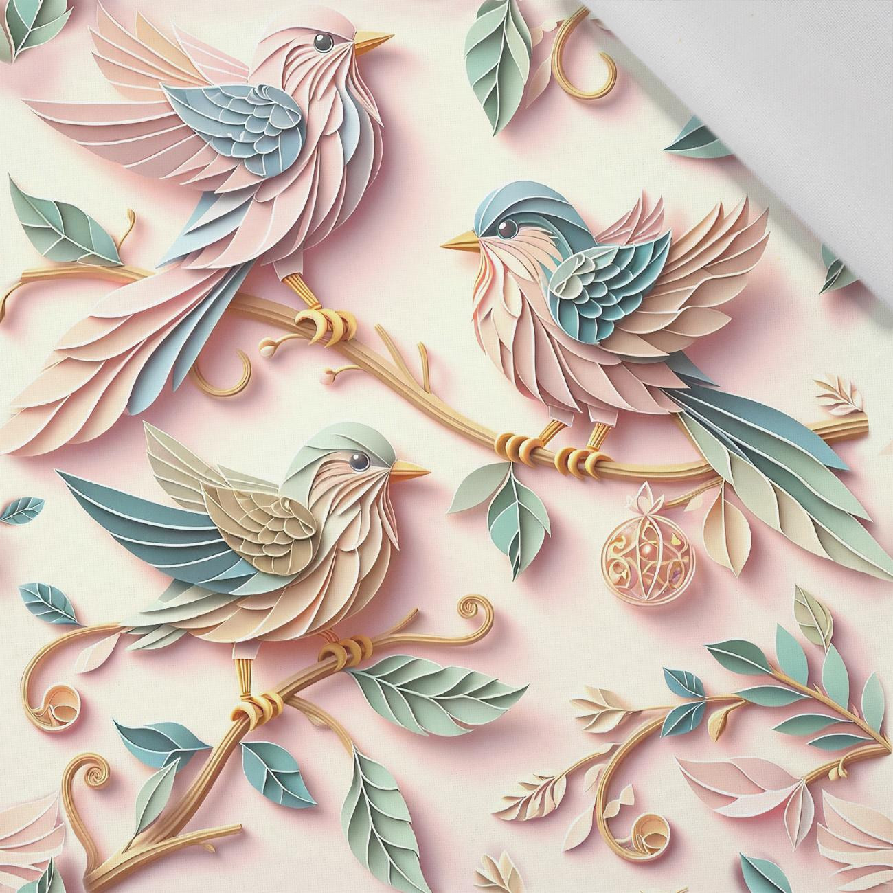 PAPER BIRDS - Cotton woven fabric