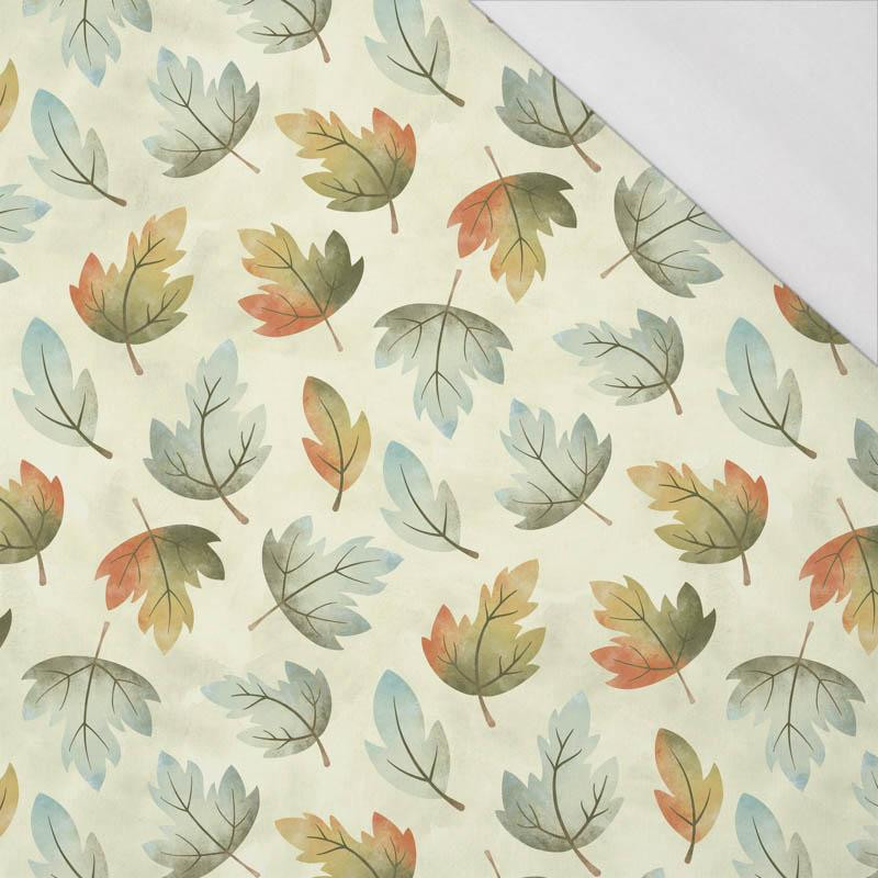 OAK LEAVES (AUTUMN GIRL) - single jersey with elastane 
