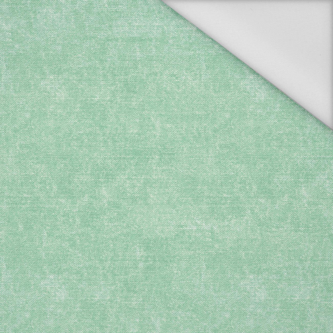 ACID WASH / MINT - Waterproof woven fabric