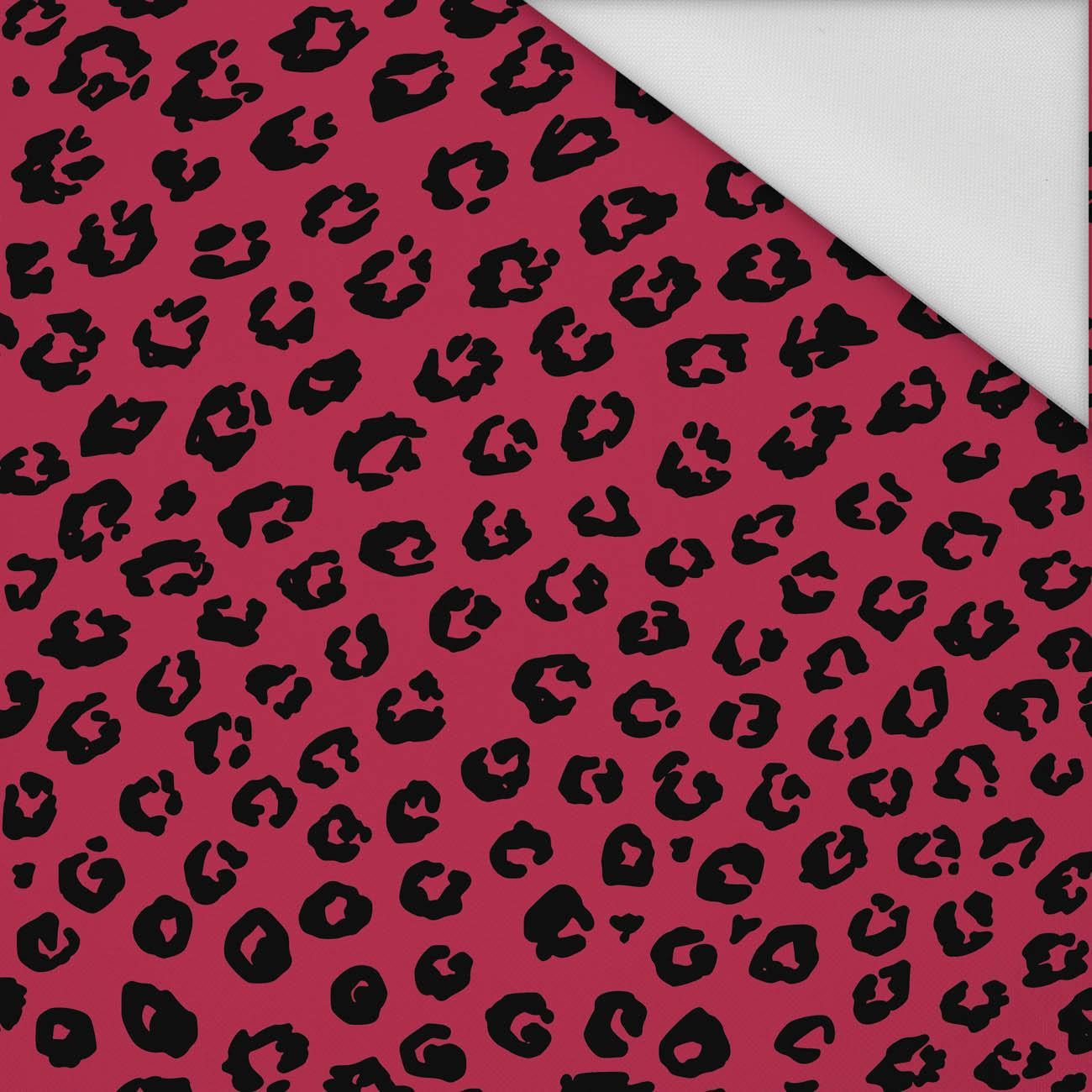 SPOTS PAT. 2 / viva magenta - Waterproof woven fabric