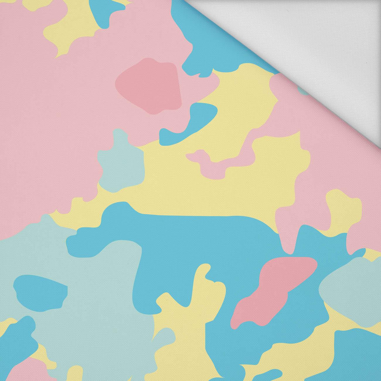 CAMOUFLAGE PAT. 3 / pastel  - Waterproof woven fabric