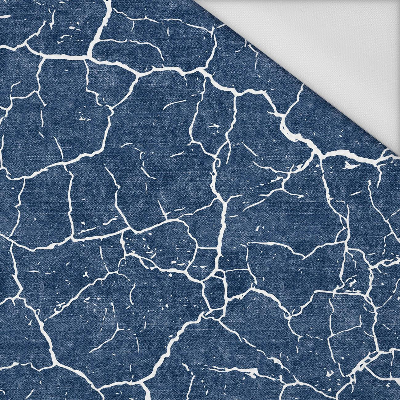 SCORCHED EARTH (white) / ACID WASH (dark blue) - Waterproof woven fabric