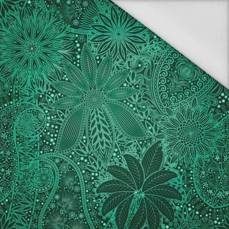 GREEN LACE - Waterproof woven fabric