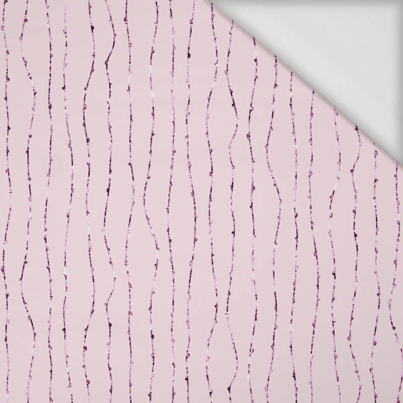 GLITTER DEW (DRAGONFLIES AND DANDELIONS) - Viscose jersey