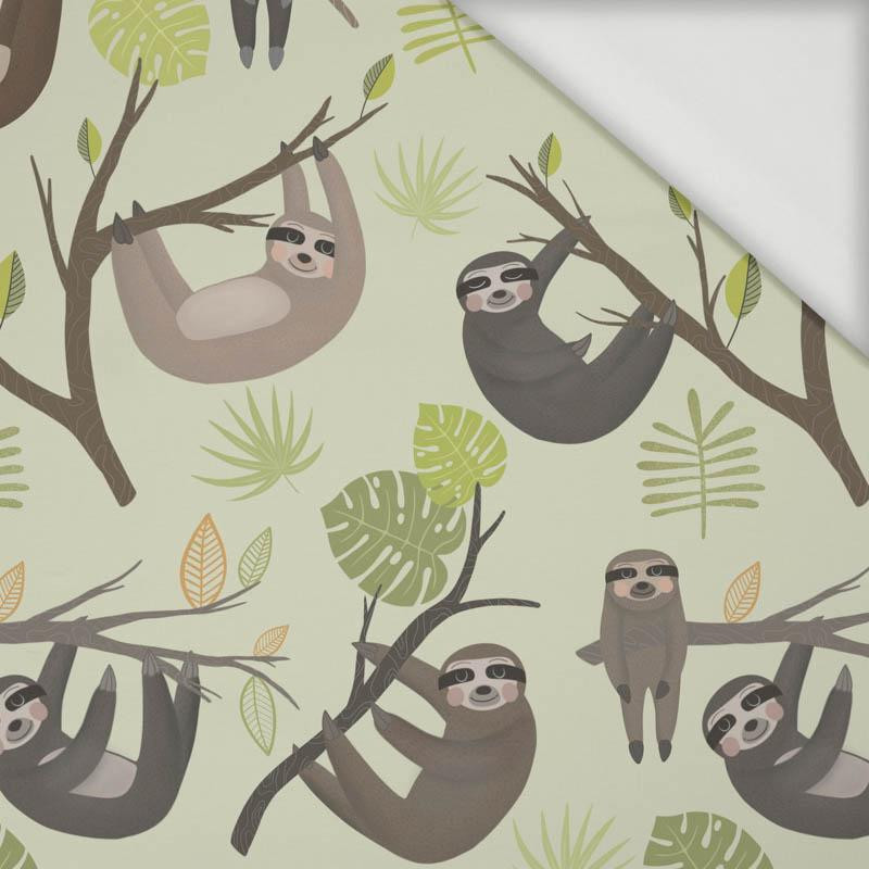 SLOTHS / mosteras (SLOTHS) / pistazie - Viscose jersey