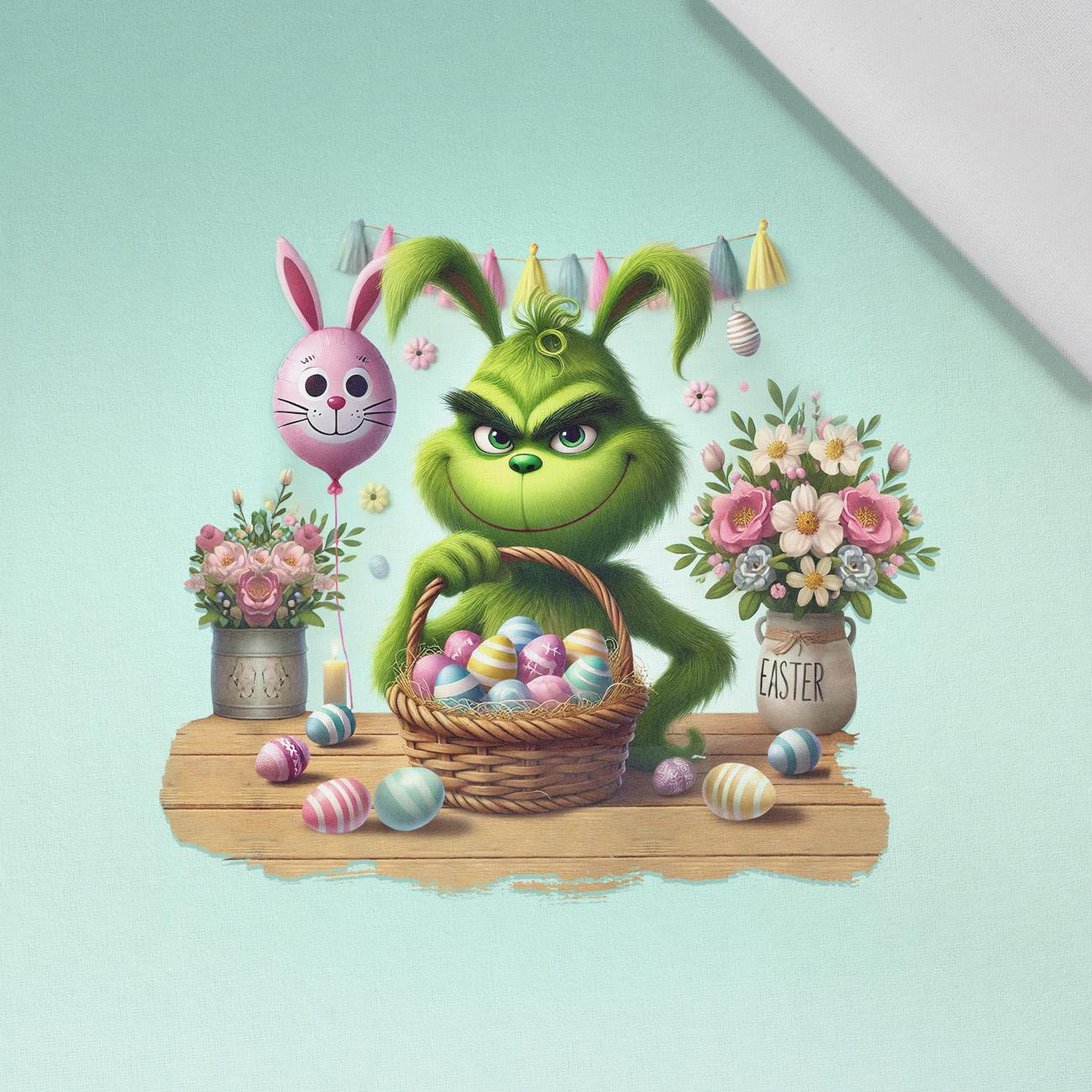 FUNNY EASTER WZ. 4 - panel (60cm x 50cm)  Cotton woven fabric