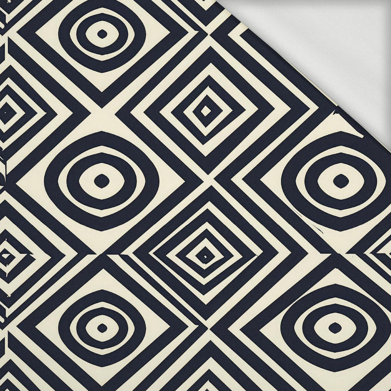 GEOMETRIC WZ. 4 - looped knit fabric