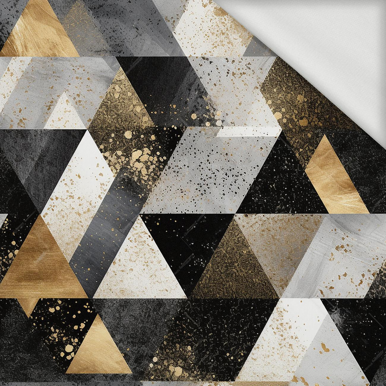 GEOMETRIC WZ. 5 - looped knit fabric