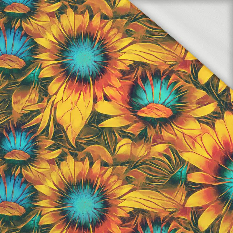 SUNFLOWERS pat. 1 - looped knit fabric