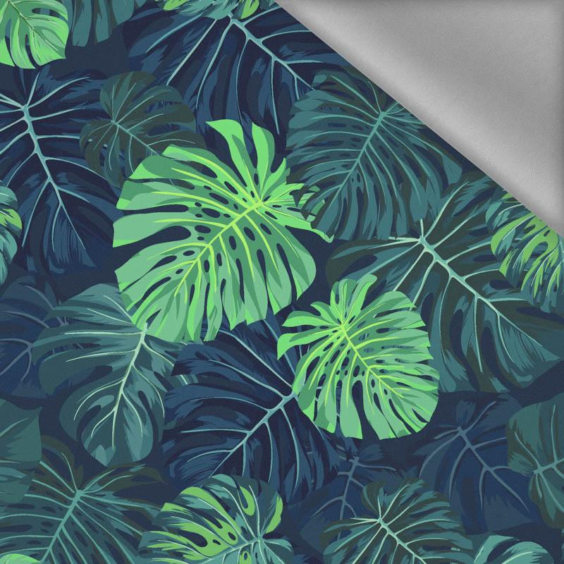 MONSTERA 2.0 / navy - Softshell light fabric