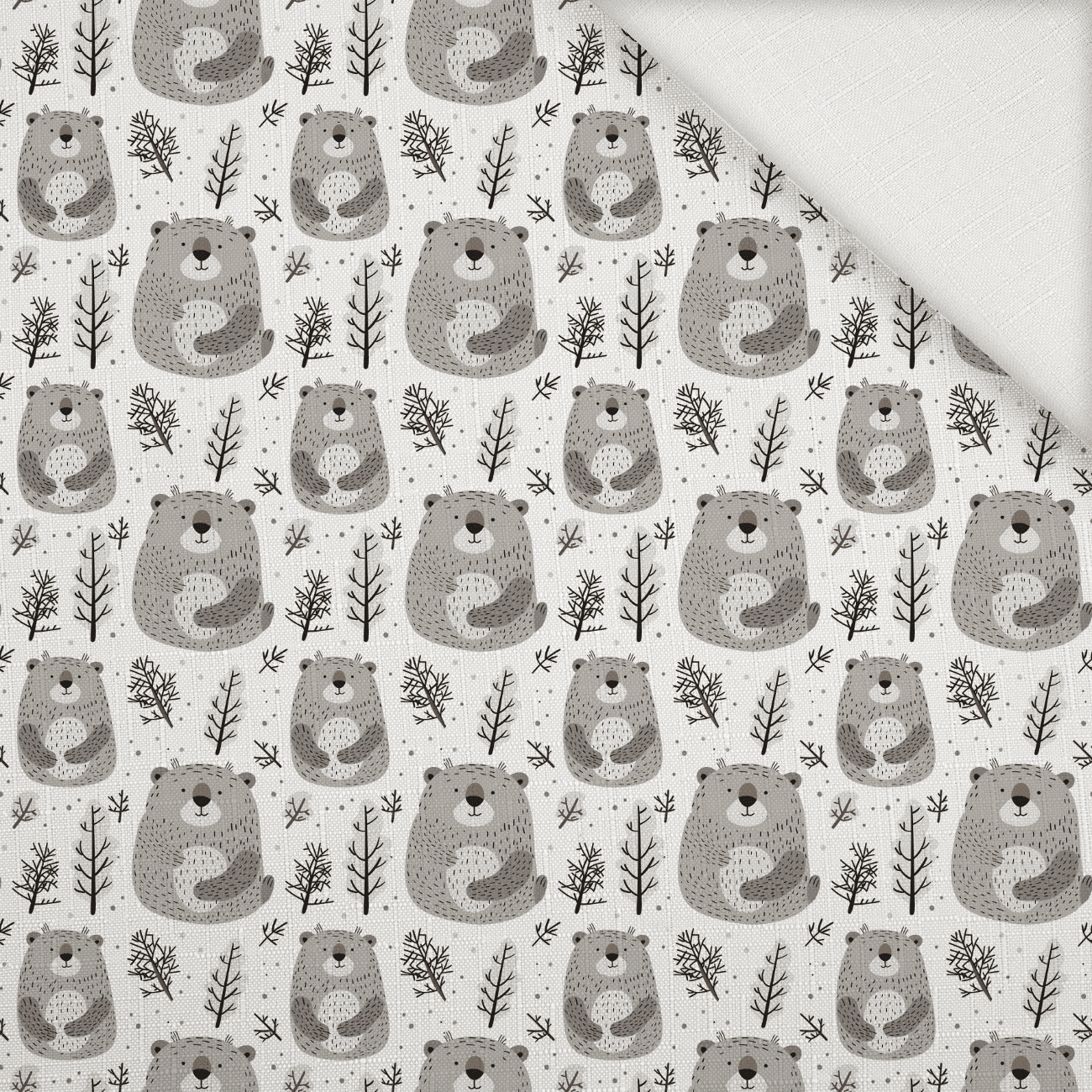 LET IS SNOW wz.4 - Woven Fabric for tablecloths