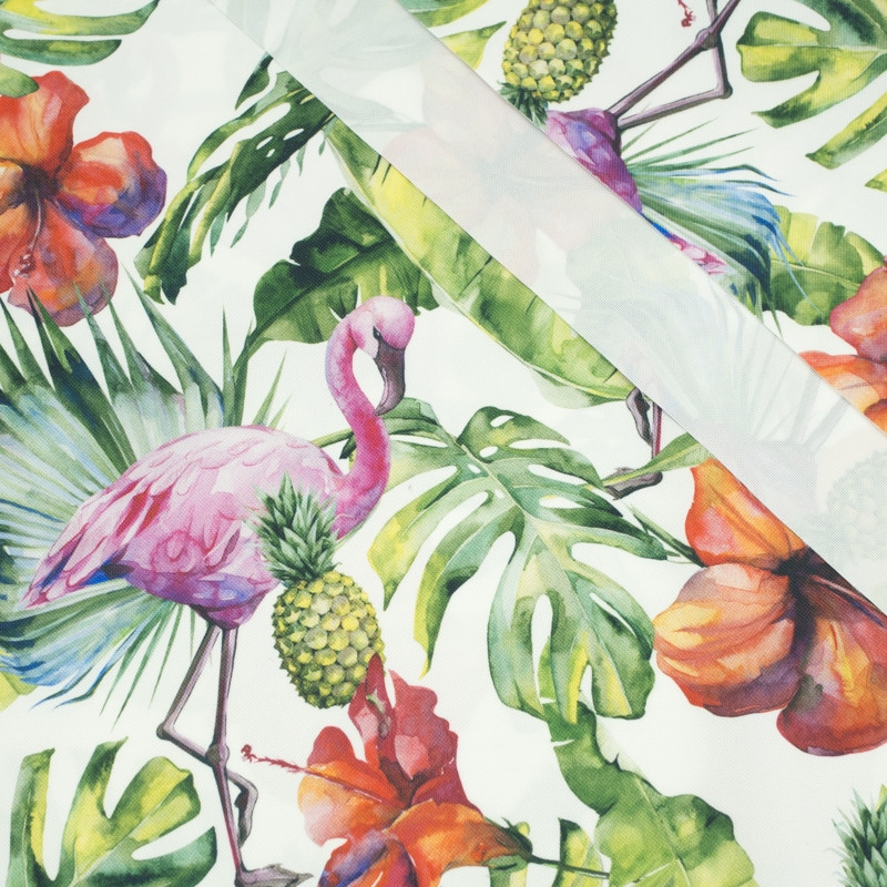 TROPICAL NATURE - Waterproof woven fabric