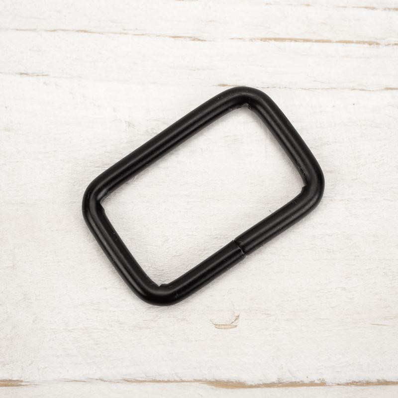 Rectangle loop 30 mm - black