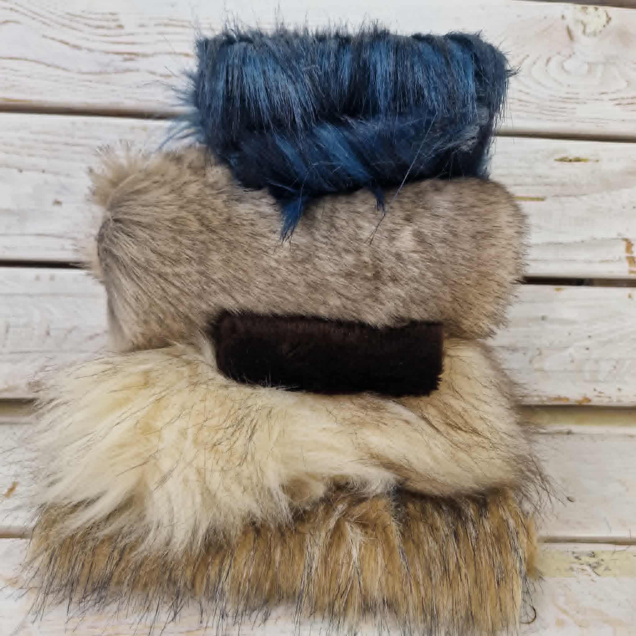 Bundle of Faux Fur Pieces PAT. 4