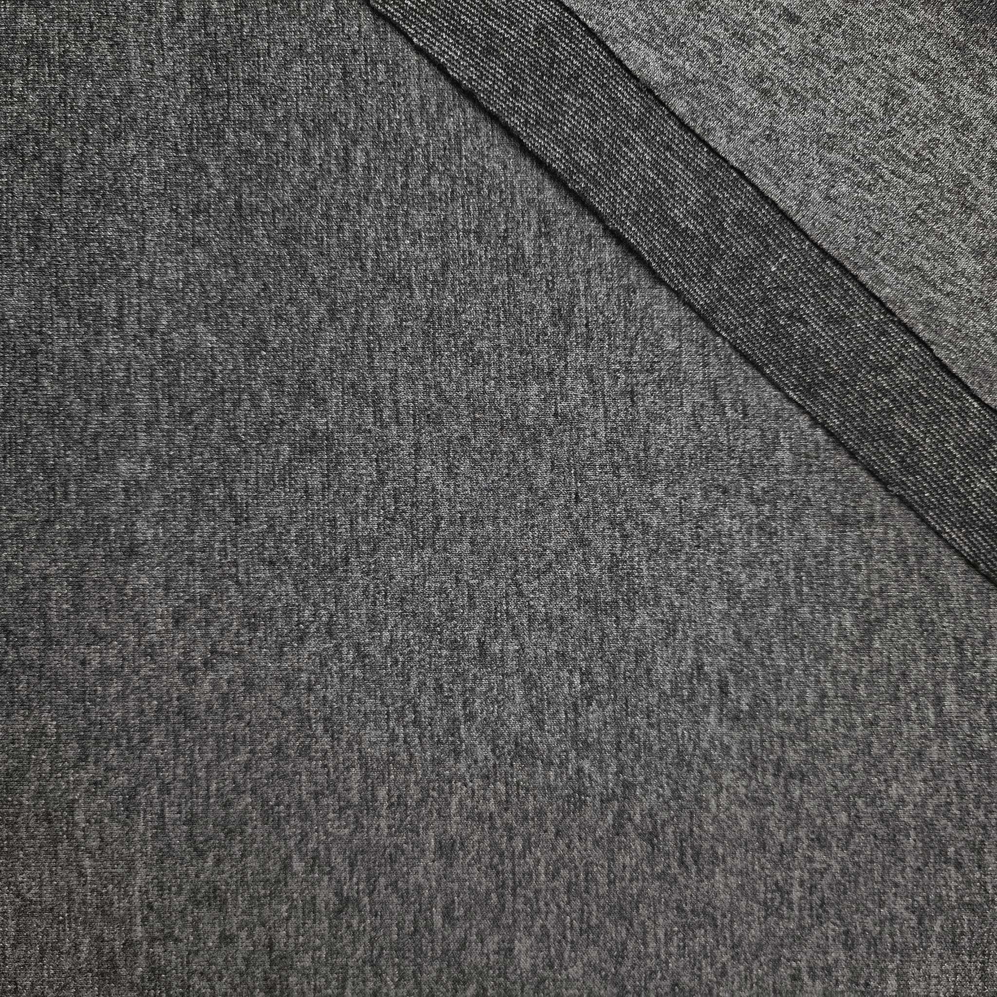 D-08 MELANGE GRAPHITE - Punto knitwear 