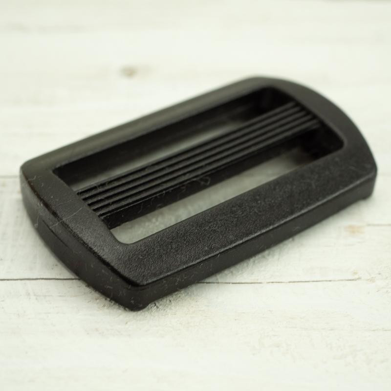 Plastic adjusting buckle B 30 mm - black