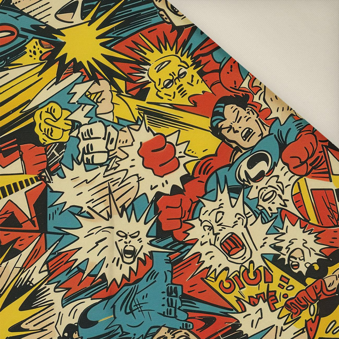RETRO COMICS PAT.2- Upholstery velour 