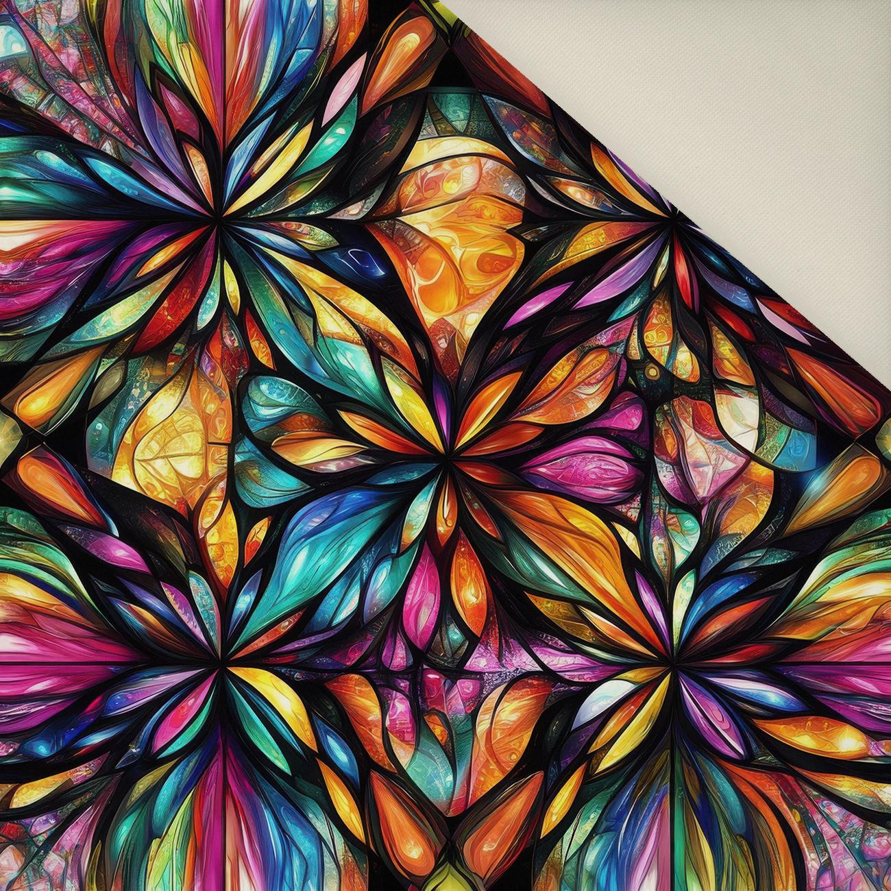 STAINED GLASS WZ. 15- Upholstery velour 