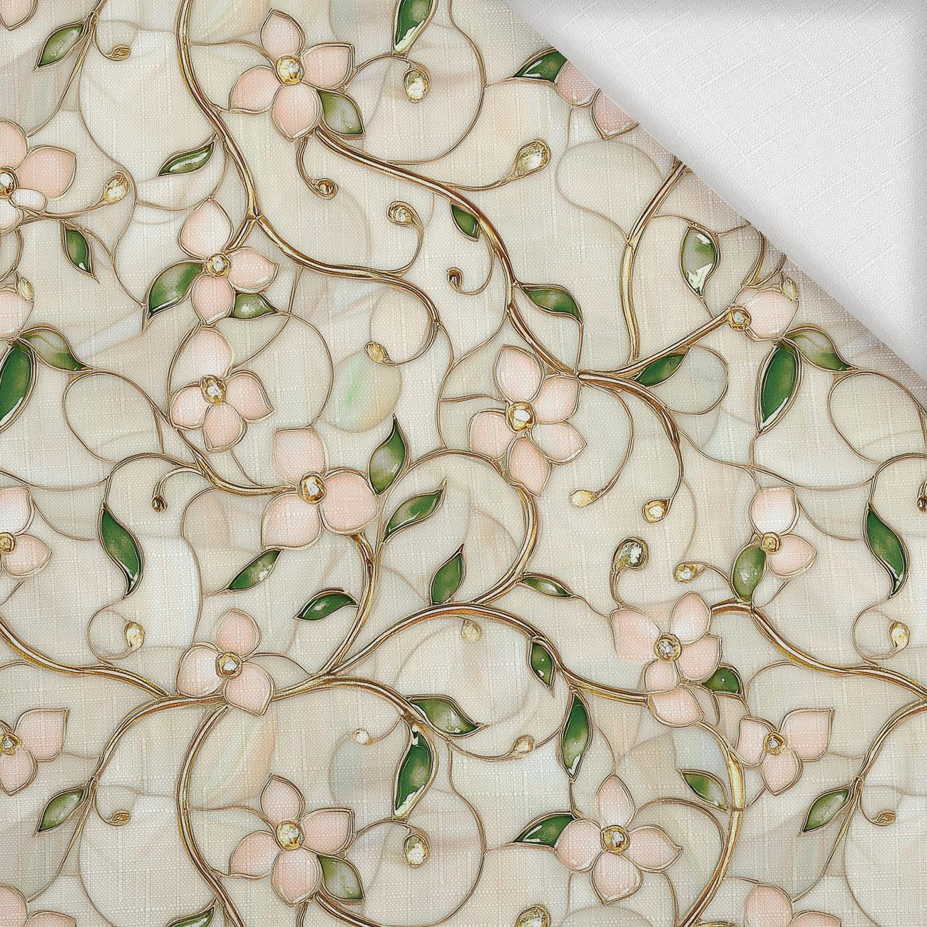 STAINED GLASS WZ. 18 - Woven Fabric for tablecloths