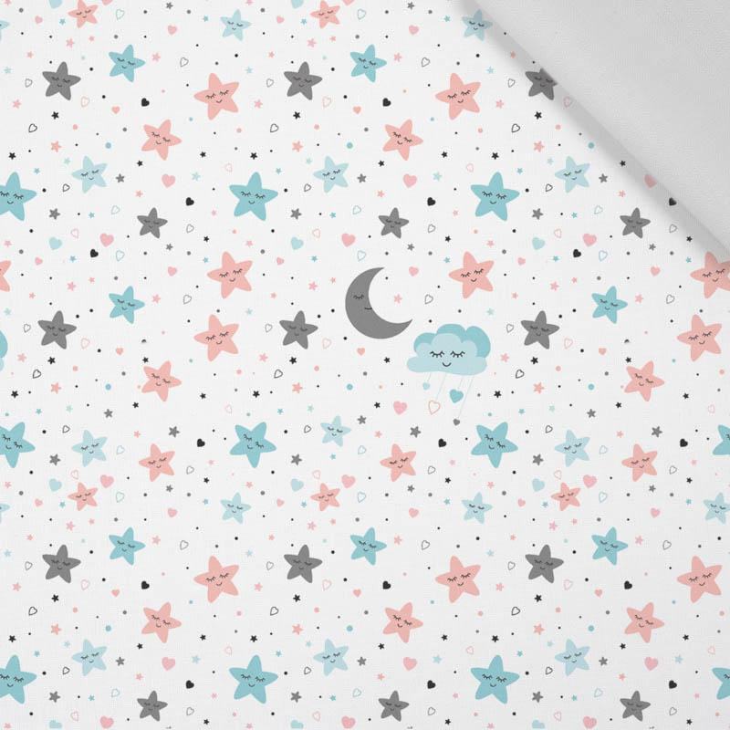 STARRY SKY (PASTEL SKY) - Cotton woven fabric
