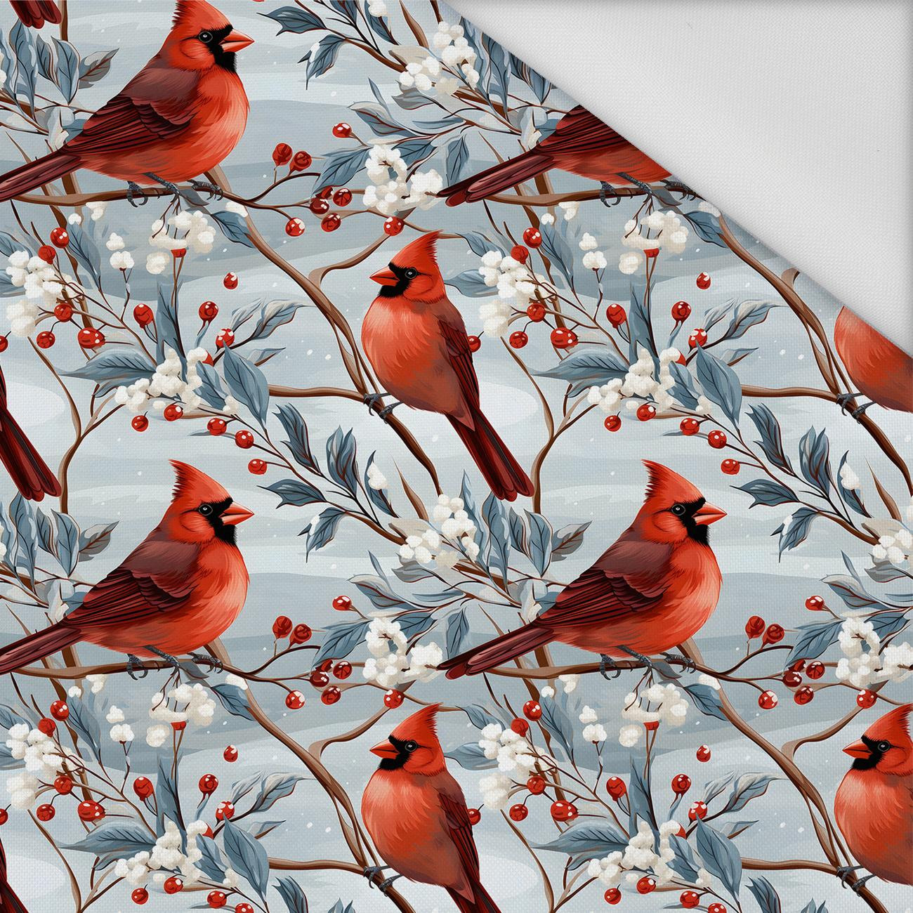 WINTER FLOWERS WZ.15 - Waterproof woven fabric