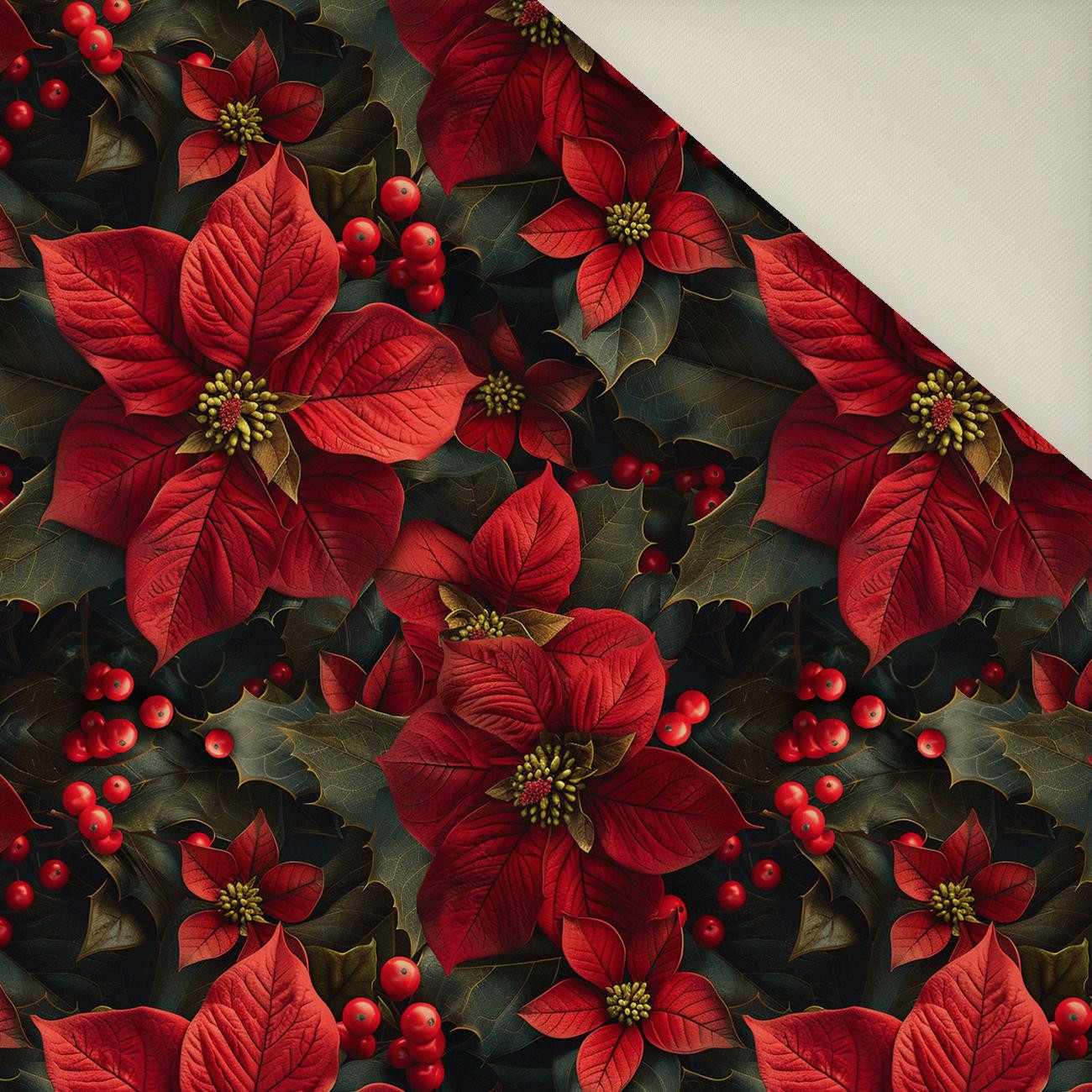 WINTER FLOWERS WZ.18- Upholstery velour 